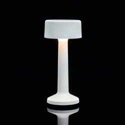 Table Light Imagilights Led Wireless Collection Moments White Cylindre