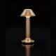 Luminaire de Table Imagilights Led Sans Fil Collection Moments Doré Cône