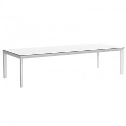 Large table Frame 300 Vondom 300x120xH74 white