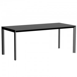 Table Frame Aluminum Vondom 180x80xH74 black