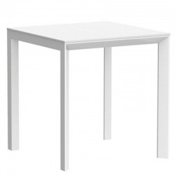 Square Table Frame Aluminum Vondom 70x70xH74 white