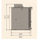 Ferlux Eisenguss Holzeinsatz mit Turbo 16 kW