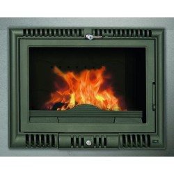 Ferlux Kalio Cast Iron Wood Insert with Turbo 16 kW crystal glass