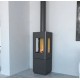 Holzofen Bronpi Bombay 3C 7kW mit 3 verglasten Seiten