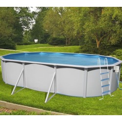 Above ground pool TOI Magnum oval 640x366xH132 Compact White Above ground pool TOI Magnum oval 640x366xH132 Compact White