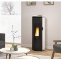 Pelletofen La Nordica Extraflame Amika 8kW wasserdicht belüftet Weiß