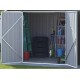 Metall-Gerätehaus Habrita 299x249x h249 Doppelt geneigtes Dach