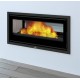 Holzeinsatz Bronpi Cairo 90-D Double Face Vision 14kW mit Lufteinlass