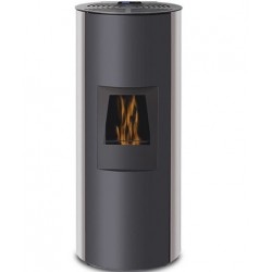 Bioethanol stove FlamInnov 8-10kW Programmable WiFi Stainless Steel