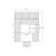 Outdoor sauna Gaïa Luna 6 seater Holl's en Epicea