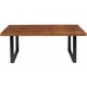 Annette Premium Esstisch aus Holz 1,9x0,96m Nussbaumfarbe