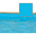 Forro de piscina azul 510 H120cm Ubbink Océa