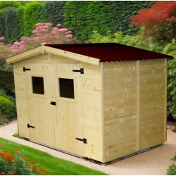 Eden Habrita Galpão Jardim de Madeira 5m2 com Piso Eden Habrita Galpão Jardim de Madeira 5m2 com Piso