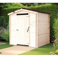 Alpina wooden dry toilet shelter 2.10x2.21 Habrita 4.64m2 Alpina wooden dry toilet shelter 2.10x2.21 Habrita 4.64m2