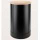 Fractio Wood Pellet Storage Tank Steel and Bamboo Dixneuf Design