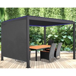 Cortina Lateral Cortina Bioclimática Pérgola Habrita 3m Cortina Lateral Cortina Bioclimática Pérgola Habrita 3m