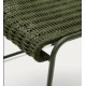 Arvin Swirl Chair in Beige Chenille Fabric and VeryForma Oak Wood Legs