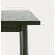 Arvin Swirl stoel in beige chenille stof en VeryForma eikenhouten poten