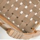 Beli Opklapbare fauteuil in massief hout en beige touw VeryForma
