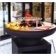 Brasero Brasichic Classic Plus piramidal negro Flamino