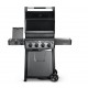 Barbacoa de gas Napoleon Freestyle 425 con estufa lateral y 5 quemadores