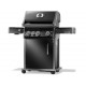 Barbecue gaz Napoleon Rogue® PRO 425 noir SIB SIZZLE ZONE™ et 4 brûleurs dont un Latéral