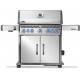 Barbacoa de gas Napoleon Rogue® PRO-S 625 RSIB de acero inoxidable SIZZLE ZONE™ 7 con quemador lateral y trasero