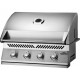 Barbacoa de gas empotrada Napoleon 500 Bi Series 32 con 4 quemadores de acero inoxidable