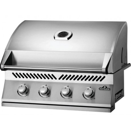 Barbecue gaz Napoleon Encastrable 500 Bi Serie 32 avec 4 brûleurs en inox