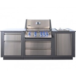 OASIS® Compact P500 Napoleon Cocina al aire libre con barbacoa y zona de chisporroteoMD