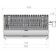 Barbecue Le Marquier Irissarry Inox avec Tournebroche 78x32