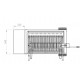 Barbecue Le Marquier Irissarry Inox avec Chariot et Tournebroche