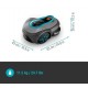 Gardena Smart Sileno Free Robot Lawn Mower without Boundary Wire 600m2