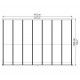 Pérgola de parede Olympia 3x4,25m em alumínio branco e policarbonato Canopia